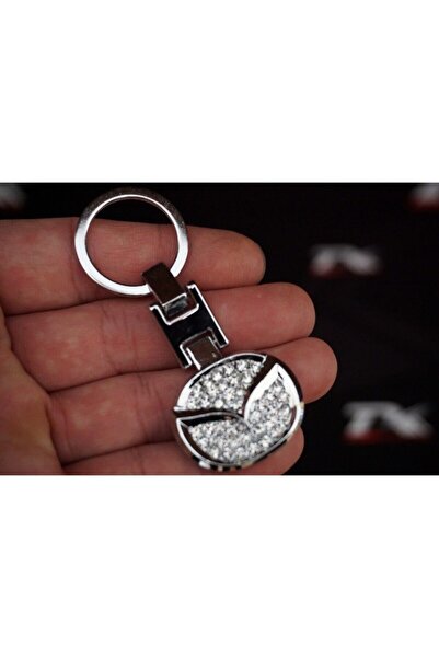 Mazda Dk Tuning Crystal Stone Style Metal cromat Breloc bidirecțional Stil 2020