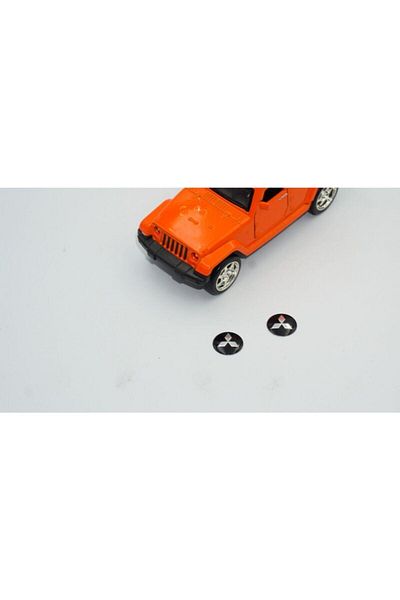 Mitsubishi Dk Tuning Auto Key 3m Metal Alloy Logo Set of 2