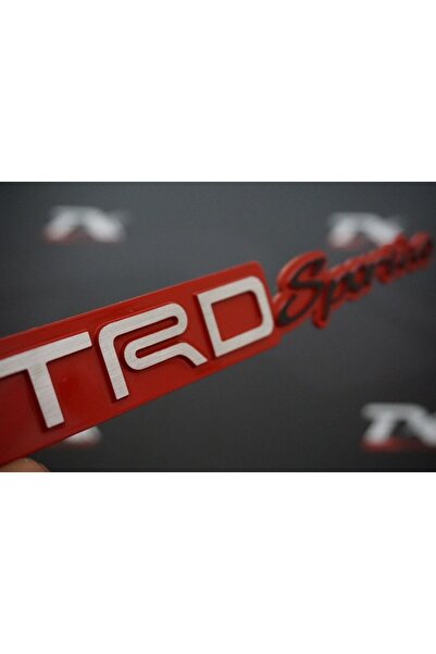 DK Tuning Trd Sportivo متوافق مع واقي الطين 3m 3d كروم شعار معدني شعار 2020 نمط