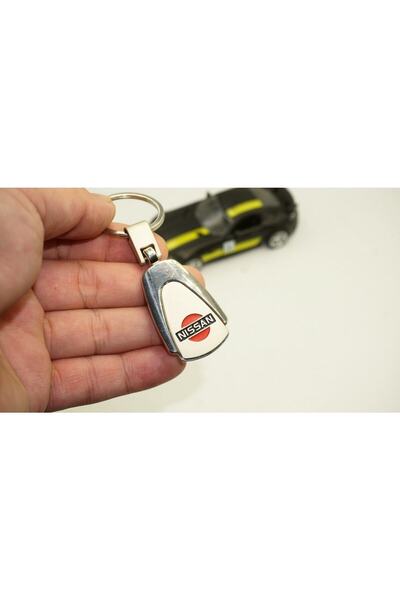Nissan Dk Tuning Logo سلسلة مفاتيح معدنية من الكروم بتصميم جديد