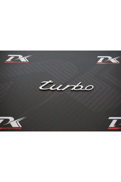 TURBO Dk Tuning Porsche Macan Panamera Cayenne 911 Luggage Logo