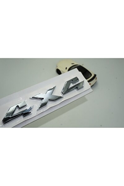 Genel Markalar Dk 4x4 Arazi Suv Pickup Bagaj Krom Abs 3m 3d Yazı Logo Amblem