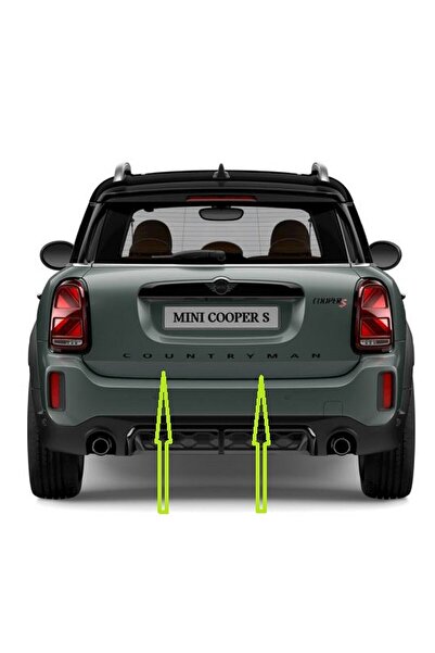 DK Tuning Mini Cooper Countryman R60 F60 Siyah Metal 3m Bagaj Yazı Logo