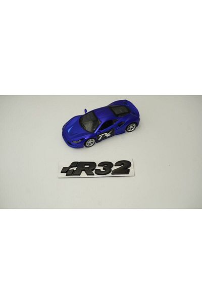 DK Tuning Volkswagen Golf Polo R32 Mk4 Mk5 Portbagaj 3m 3d Scris Logo Emblemă