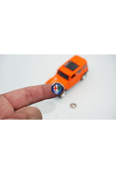 Alfa Romeo Genel Dk Tuning Alfa Romeo Auto Key 3m Logo din aliaj metalic Set de 2