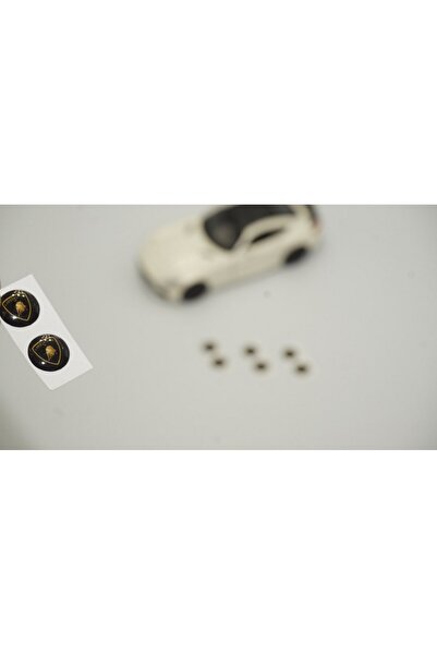 DK Tuning لامبورغيني شعار عجلة الطوربيد عجلة القيادة 9mm قطرة ملصق شعار مجموعة