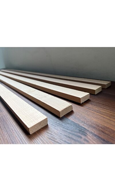 Weblonya Kereste Hobi Tahta Çıta Ahşap Kurutulmuş Gürgen 5 Ad X 100cm 8019