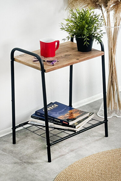 Weblonya Yan Sehpa Koltuk Sehpası Mobilya Dekoratif Orta Sehpa 5079