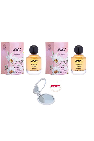 Gabrini Joseph Global Jungle 100 Ml Parfüm 2 x adet + kozmiss ayna hediye