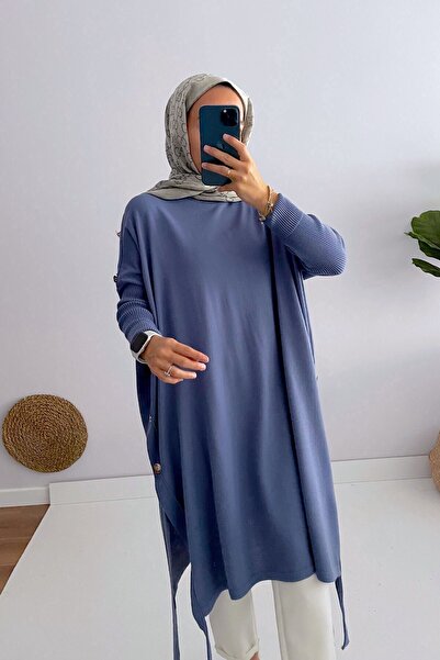 Ka Hijab KH Poncho - Indigo