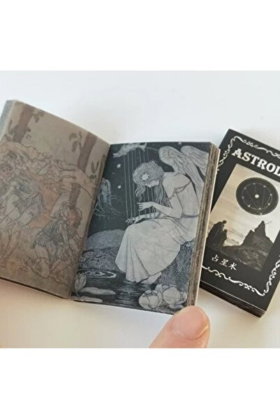 SF SCRAPBOOK KIRTASİYE Vintage Scrapbook 50 Yaprak Yarı Şeffaf Mini Deco Kita...