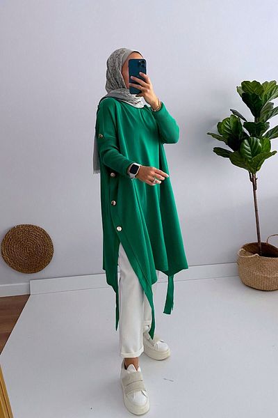 Ka Hijab KH Poncho - Green