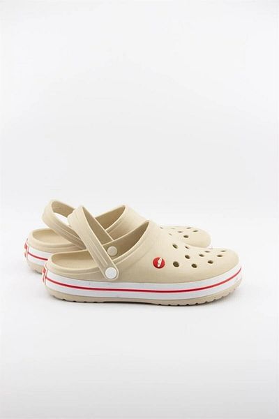Akınal Bella Unisex Beige Gold Slippers