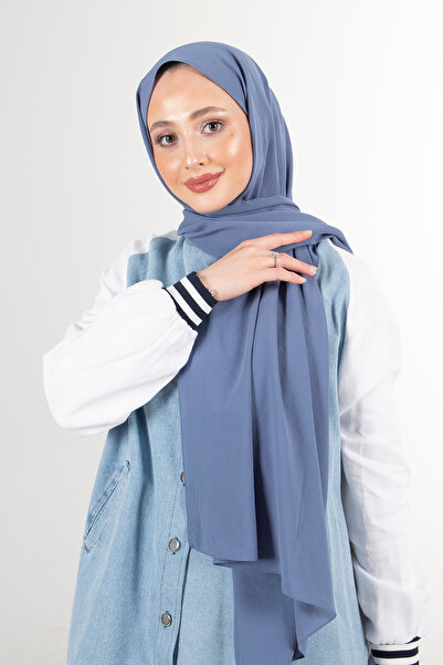 HAREM SCARF Μπλε σάλι Έλσα