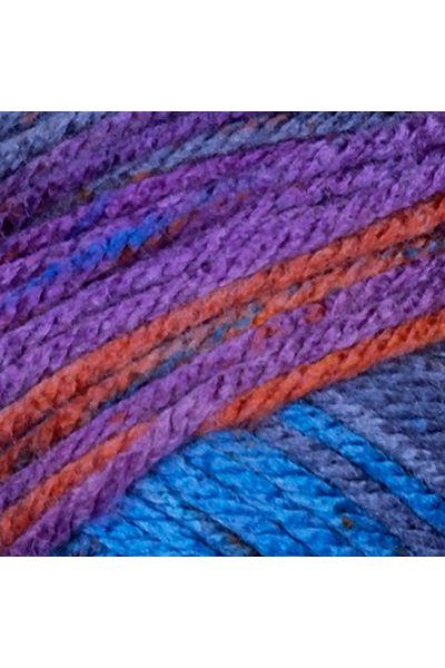 LaVita Yarn Batik, Πλεκτό νήμα χειρός 3 Συσκευασία Taka Yarn (DG03-VIOLET)