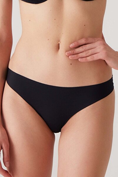 Pierre Cardin ecru-pudrovo-černé dámské kalhotky sada 3 ks - neznačkující, bavlněná síťka s odpojením 2835