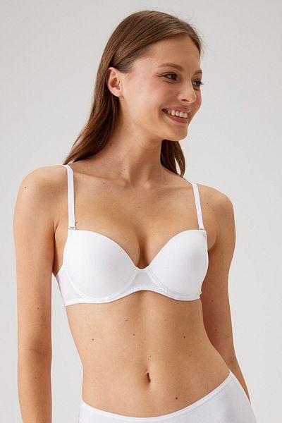 Pierre Cardin Sutien micro neasistat cu sârmă 6040 alb pentru femei