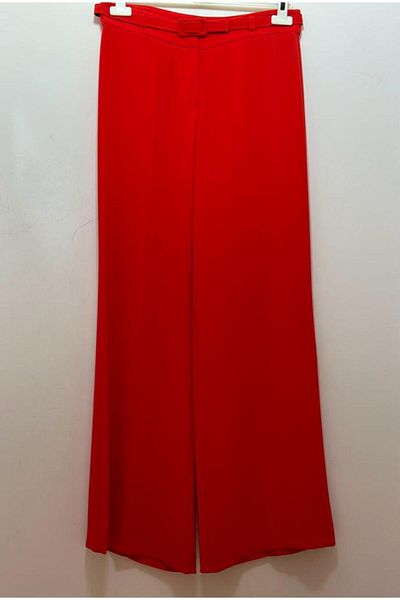 GARNİ COPY - High Waist Belted Loose Cut Trousers