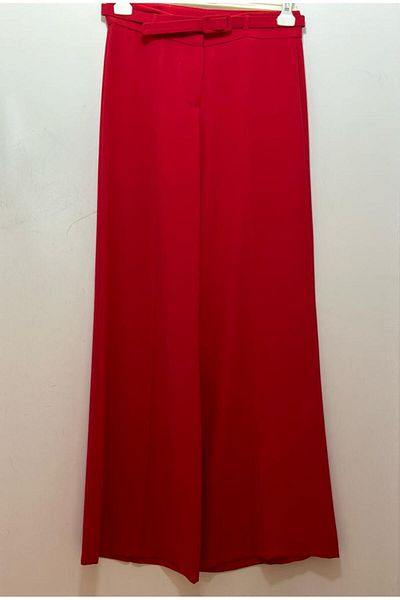 GARNİ High Waist Belted Loose Cut Trousers