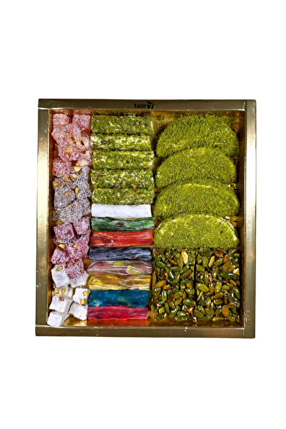 TAZE7 Karışık Lokum Krokan 670 Gr