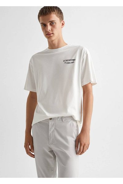 Mango Teen Gray Pants for Kids
