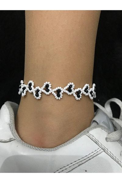 Beykan Anklet Crystal Heart