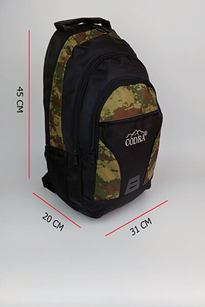 toxo Unisex Suya Dayanıklı Günlük Sırt Çantası Okul Seyahat Ortopedik Sırt Çantası