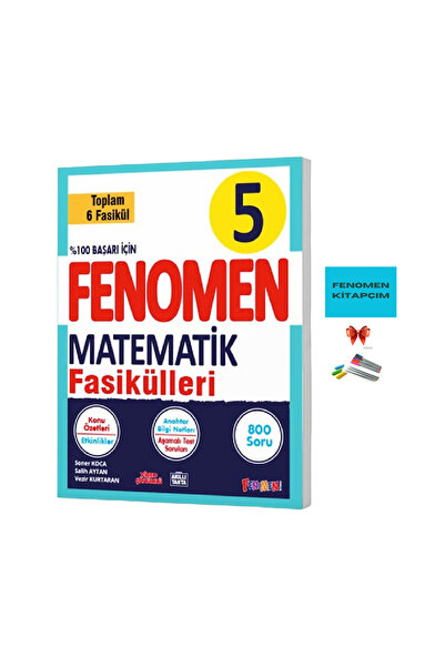 Fenomen Kitap FENOMEN 5 MATEMATİK FASİKÜL SETİ