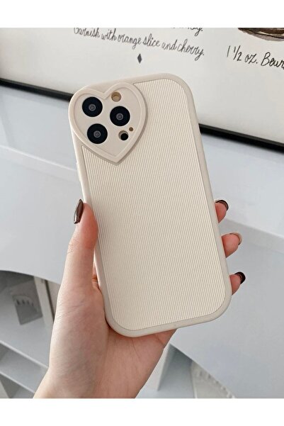 FİŞNEİLETİŞİM حافظة آيفون 14 بروماكس على شكل قلب