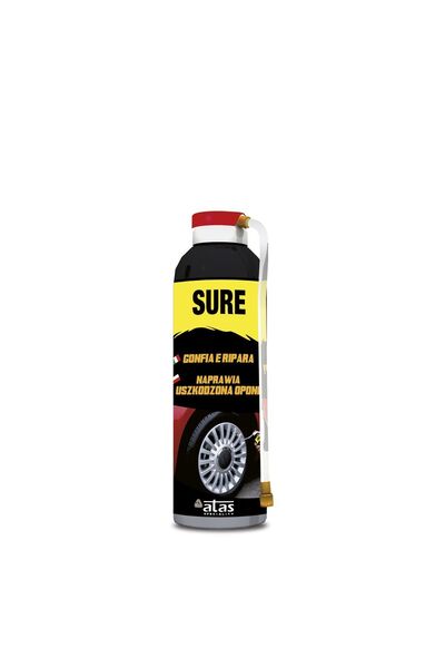 İtalyan ATAS Sure Lastik Tamir Köpüğü 300ml Patlak Lastiği Uzun Süreli Ve Tam...