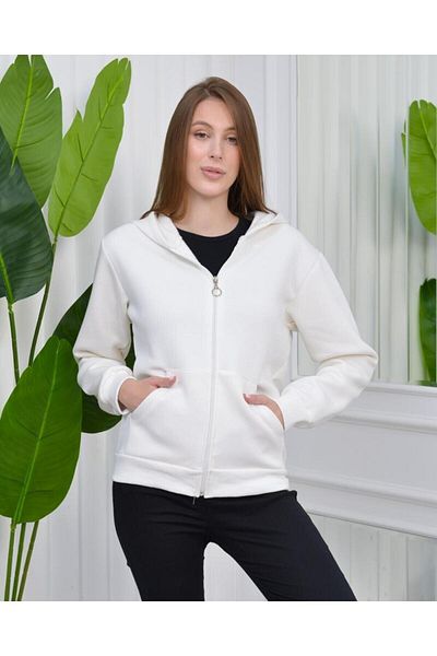 CİXAPLE 3 Thread Zippered Hooded Sweat
