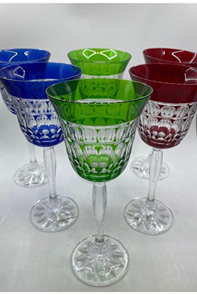 KERSA HOME 6’lı Kristal Kadeh Takımı