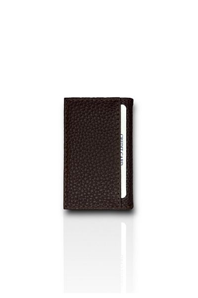 Roan Compact Vegan διαφανές πορτοφόλι ταυτότητας και πιστωτικής κάρτας - Κατασκευή Τουρκίας