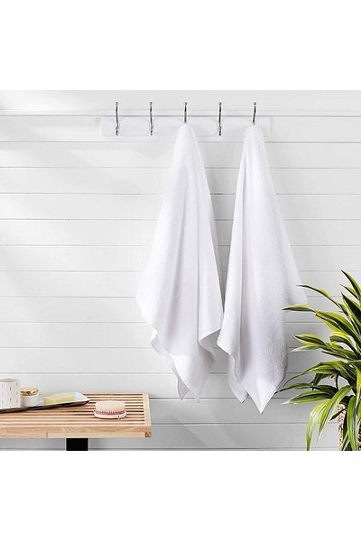 Softest White 50x90 Head Towel 230 gr 100% Cotton, Hotel Towel, Hand Face Towel
