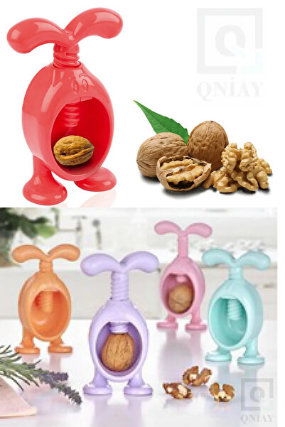 Kalsiyum Mood Walnut Crack Rabbit Design Screw Splash-Free Walnut Crack