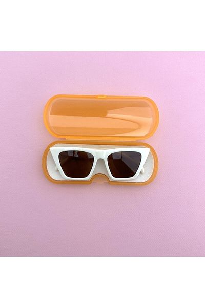 MACERATİ Cat Eye 0-10 Years Old Children's Sunglasses Uv400