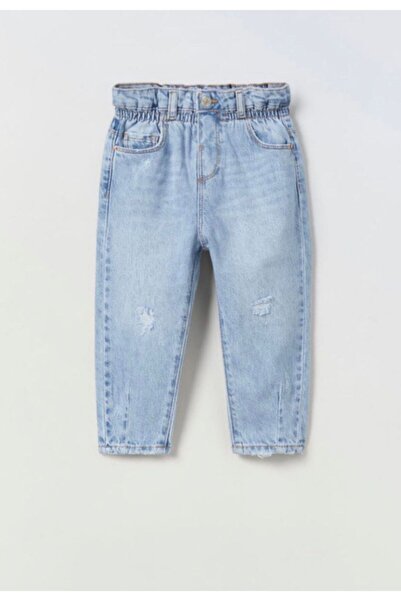 childbaby kız çocuk yülsek vel jean pantolon