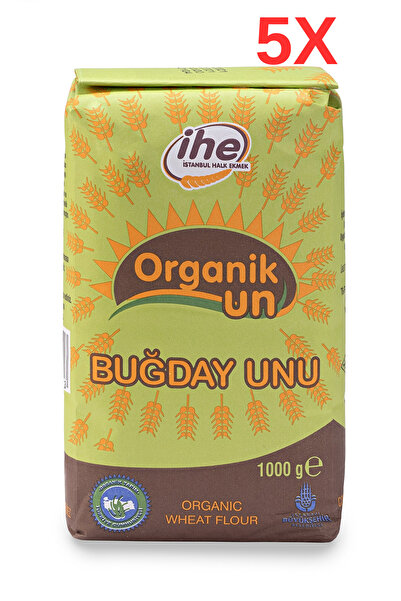 İhe Organik Buğday Unu 5x1000gr