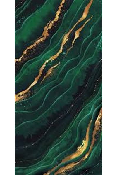 MARCEL SANAT Green Gold Pattern Marcel Art Diamond Mosaic Painting 33X66 cm