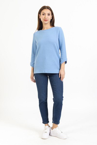 Villager&Son Gw O Yaka U.kol Sweat 23k Ptk Blue