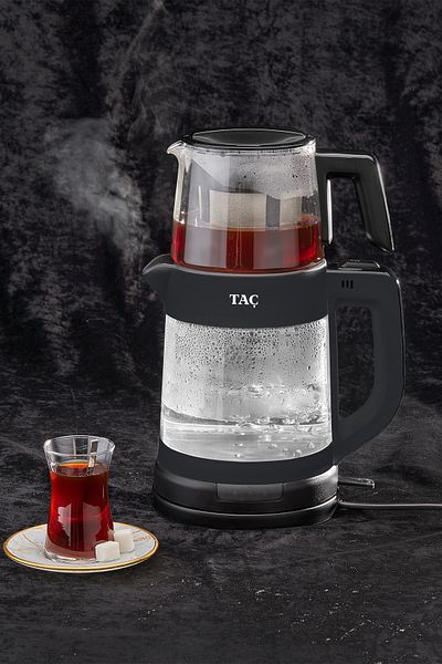 Taç Glassdem Tea Machine with Glass Teapot
