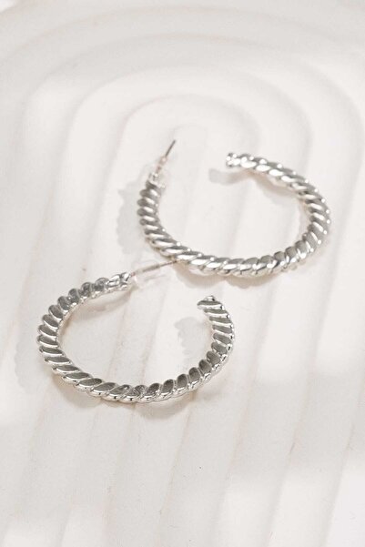 MRK Burgu Yarım Halka Küpe