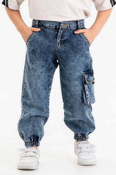 Gold Class Kidswear Boy's Jogger Cargo Pocket Jeans Trousers