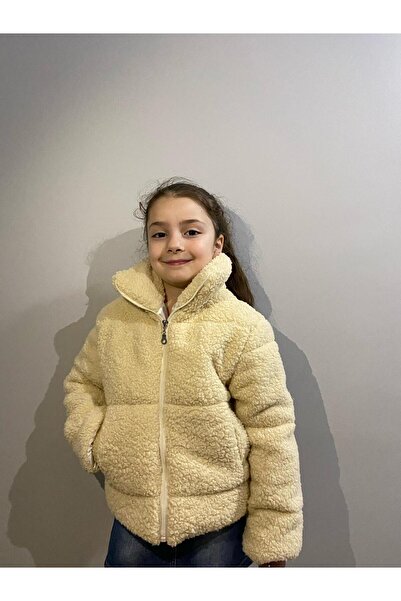 MEGOMEL Κοριτσίστικο βελούδινο πουπουλένιο παλτό