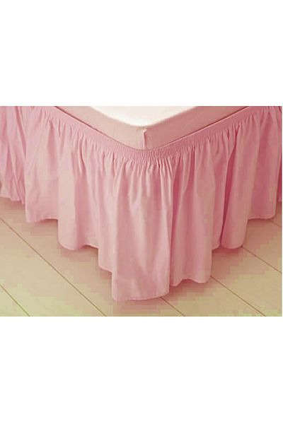 Gelincik Çeyiz XXL 200x200 Base Ruffle and Skirt for Bed - 42x900cm