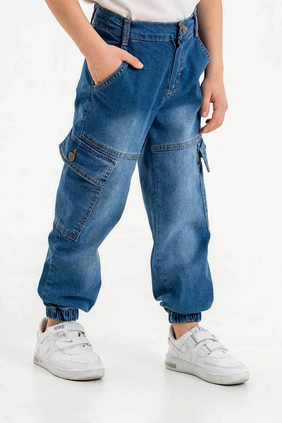 Gold Class Kidswear Boy's Jogger Cargo Pocket Jeans