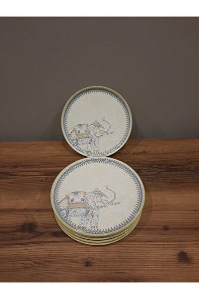 Keramika طبق كيك سيراميك 22 سم لـ 6 أشخاص