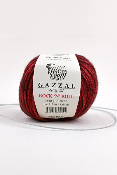Gazzal Rock'n Roll 50 Gr El Örgü Ipligi Taka Yarn (12833 Rnr)