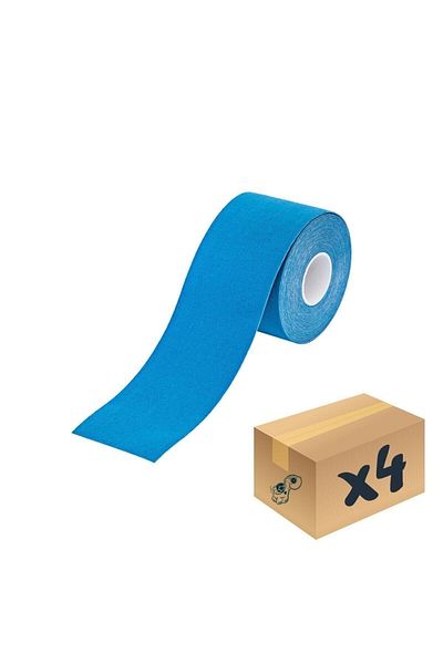 VZN Tape Kinesiology Vzn Sport Tape Sport Tape – Sports Pain Tape 5m X 5cm Blue 4 Pieces