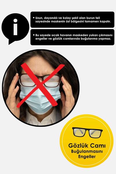 Mutlu Maske Konfor Modeli 3 Katlı Uzun Burun Telli Kırmızı Renkli Unisex Pamuklu Kumaş Yıkanabilir Maske